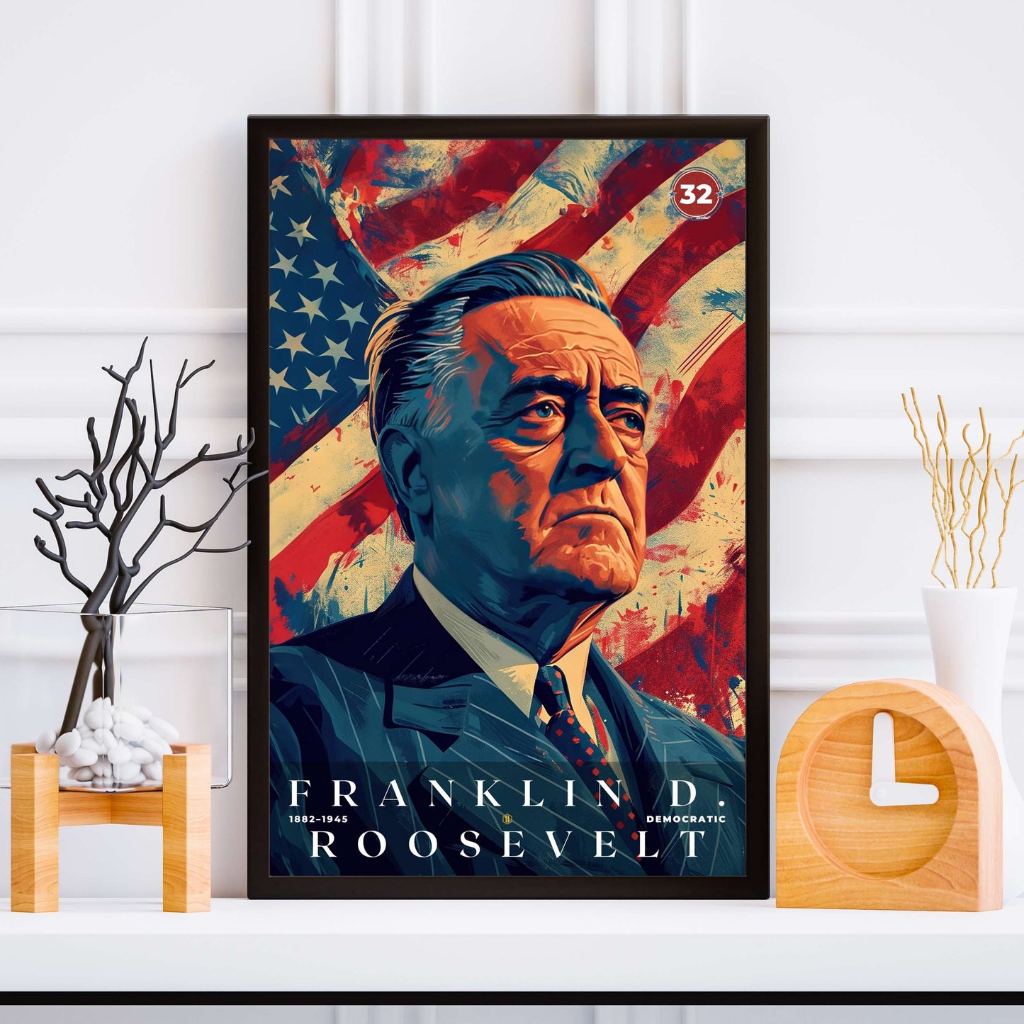 Franklin D Roosevelt Poster | S05