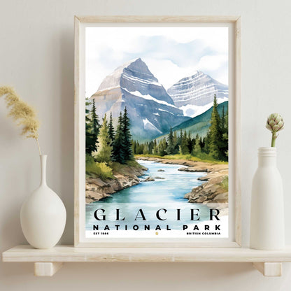 Canada Glacier National Park Poster | S04