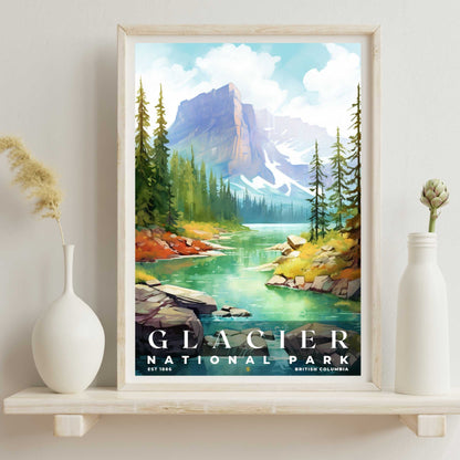 Canada Glacier National Park Poster | S08