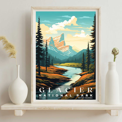 Canada Glacier National Park Poster | S05