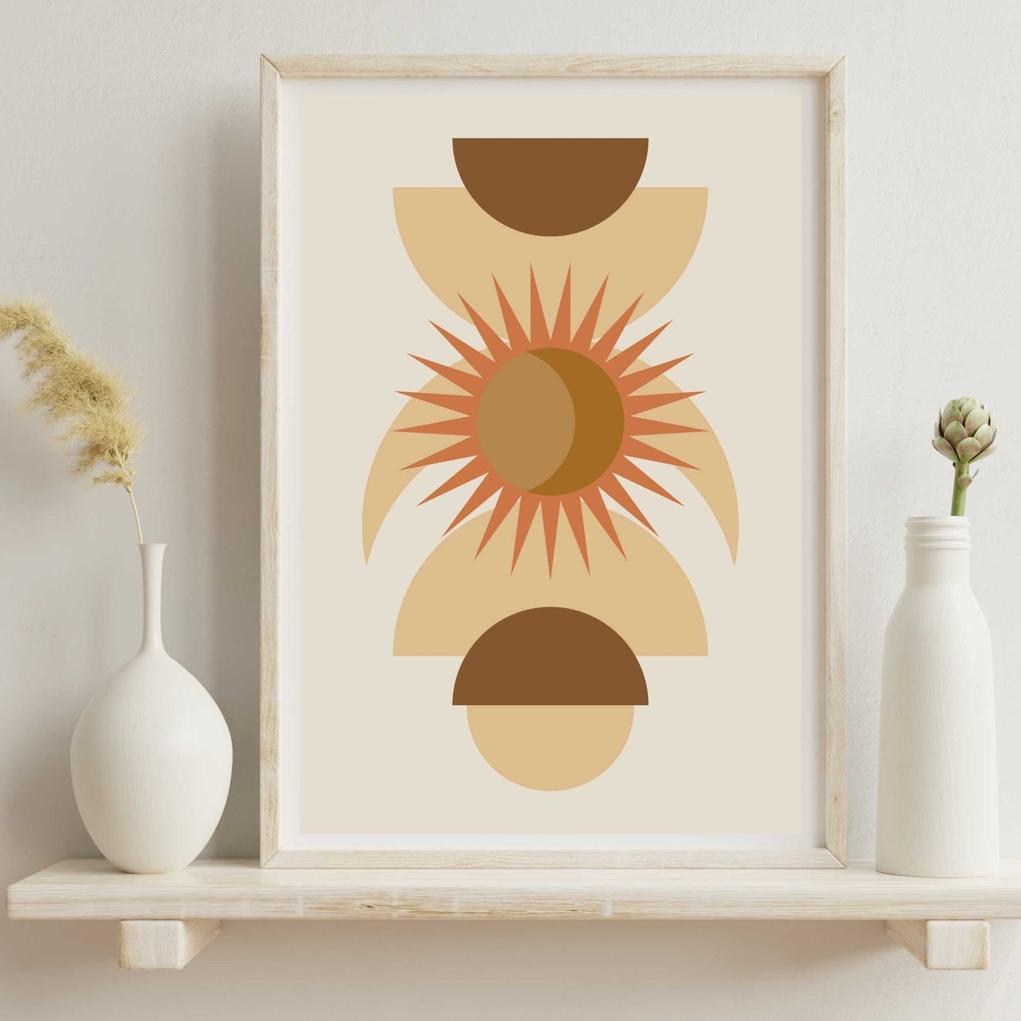 Boho Abstract Poster #11 | S01