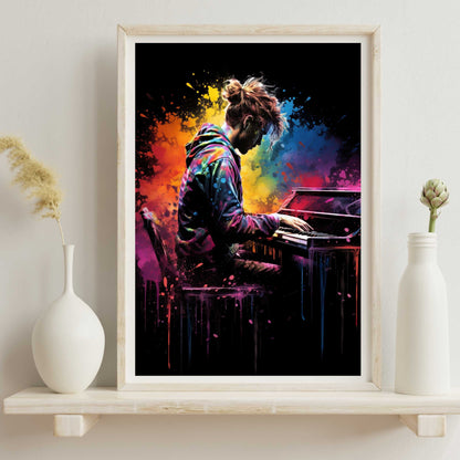 Male Pianist Poster | S01