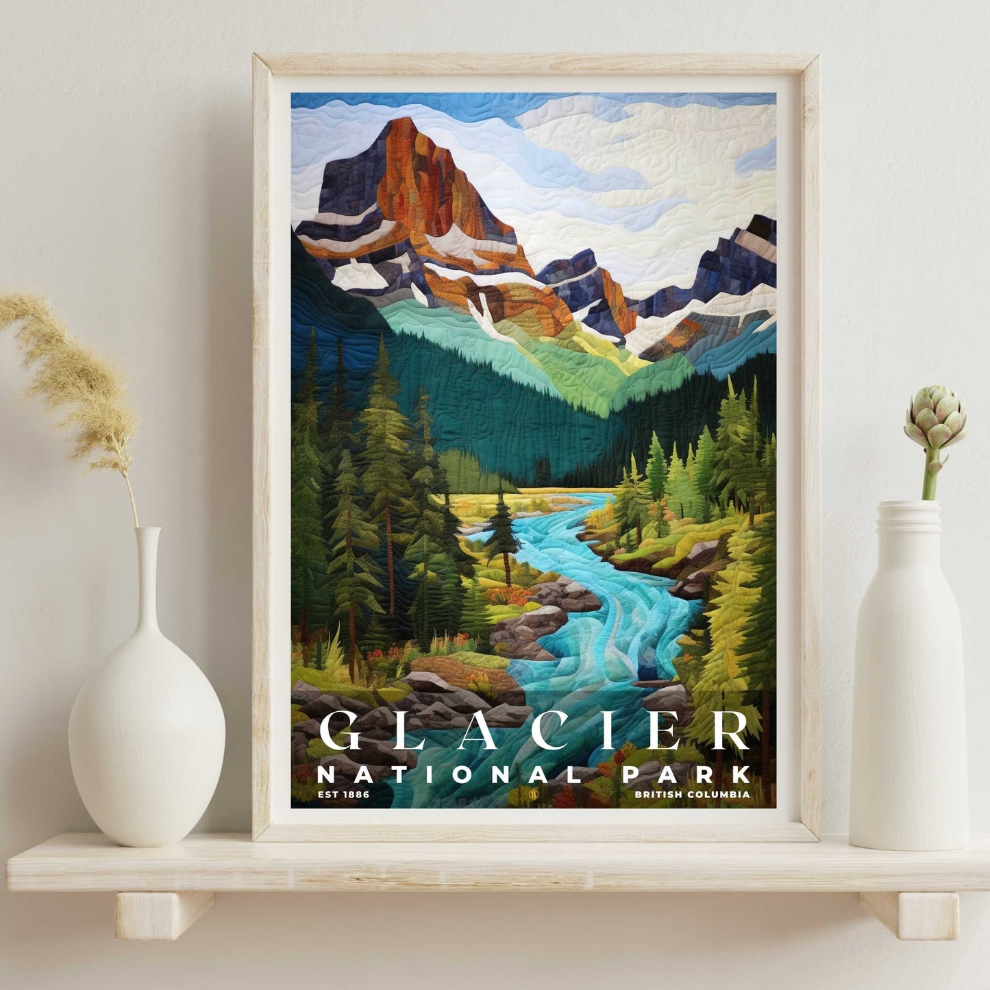 Canada Glacier National Park Poster | S09