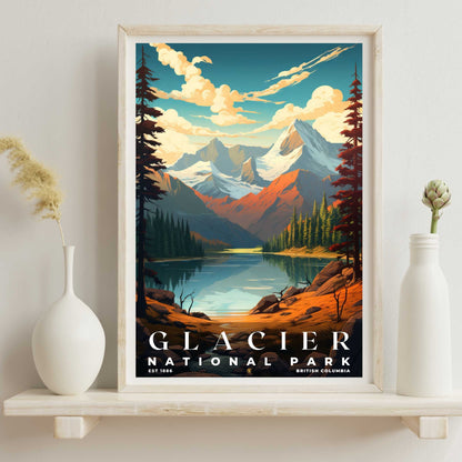 Canada Glacier National Park Poster | S07