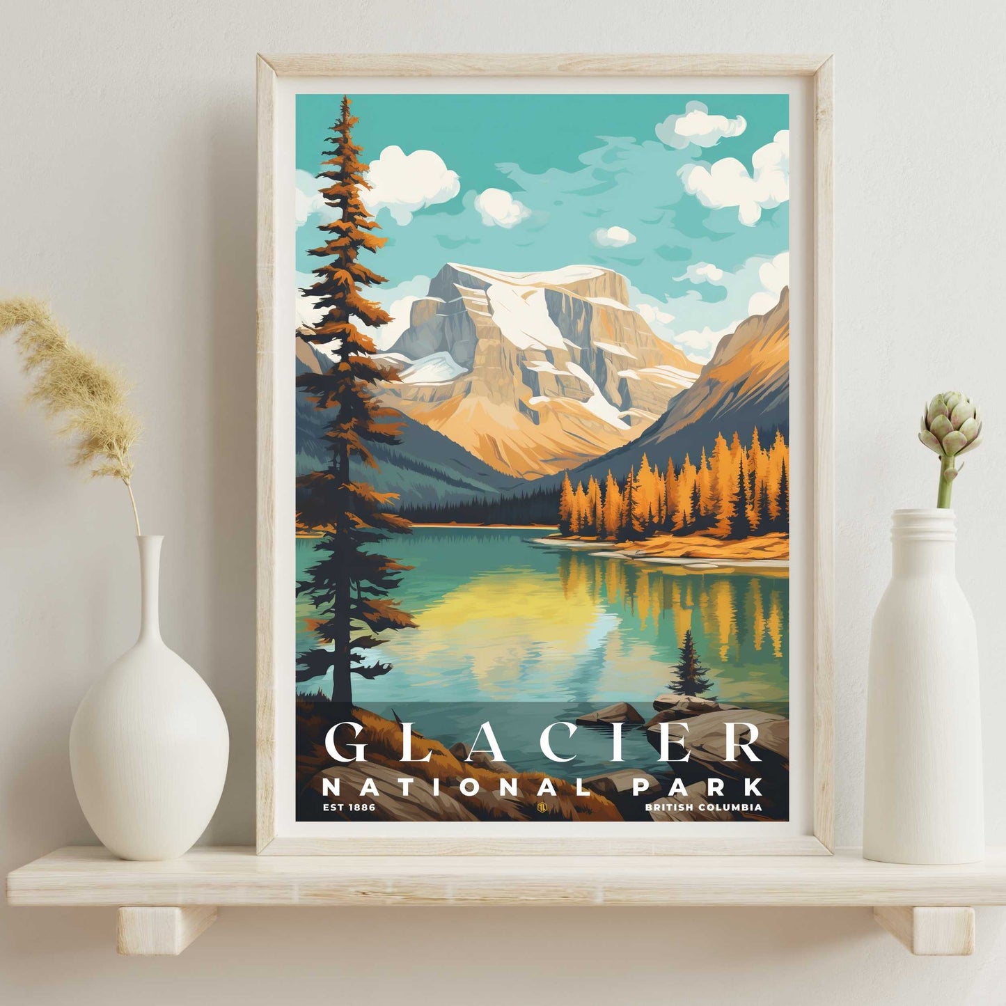 Canada Glacier National Park Poster | S06