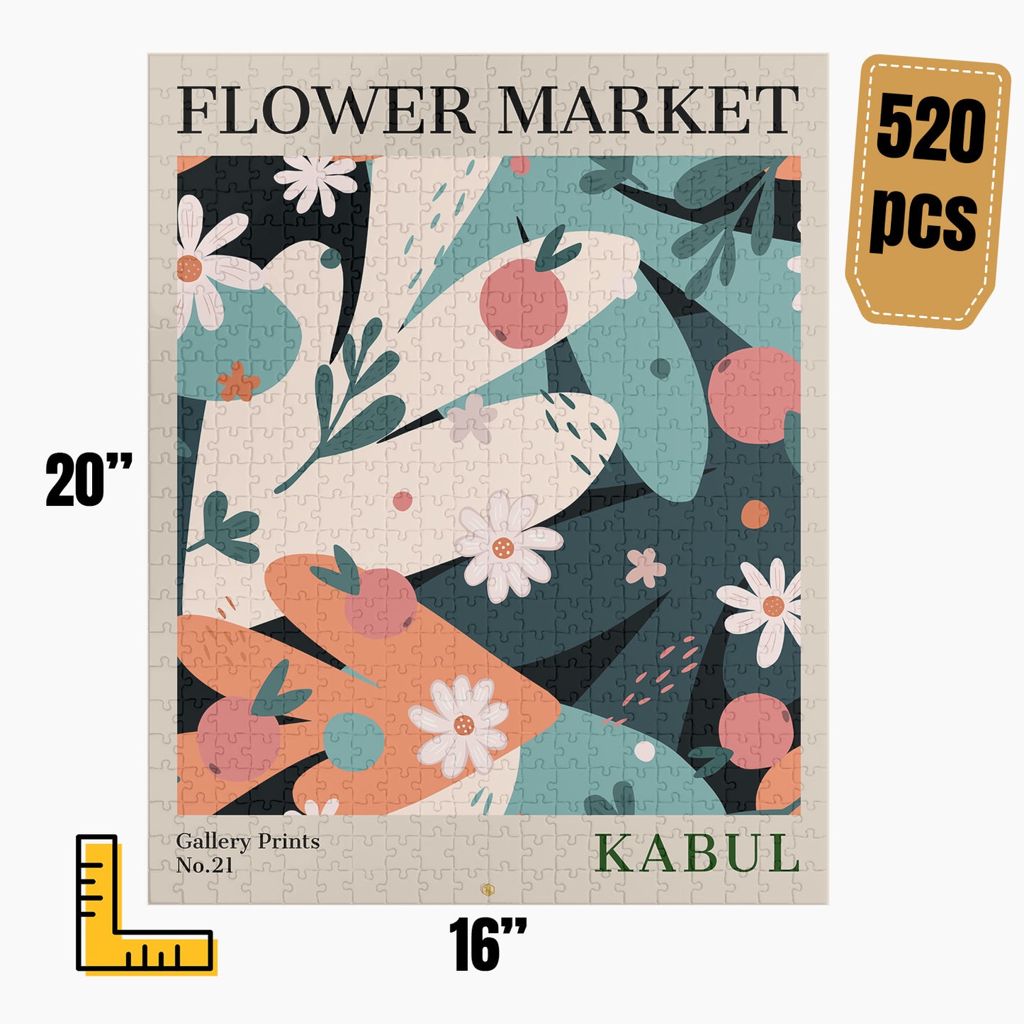 Kabul Flower Market Puzzle | S01