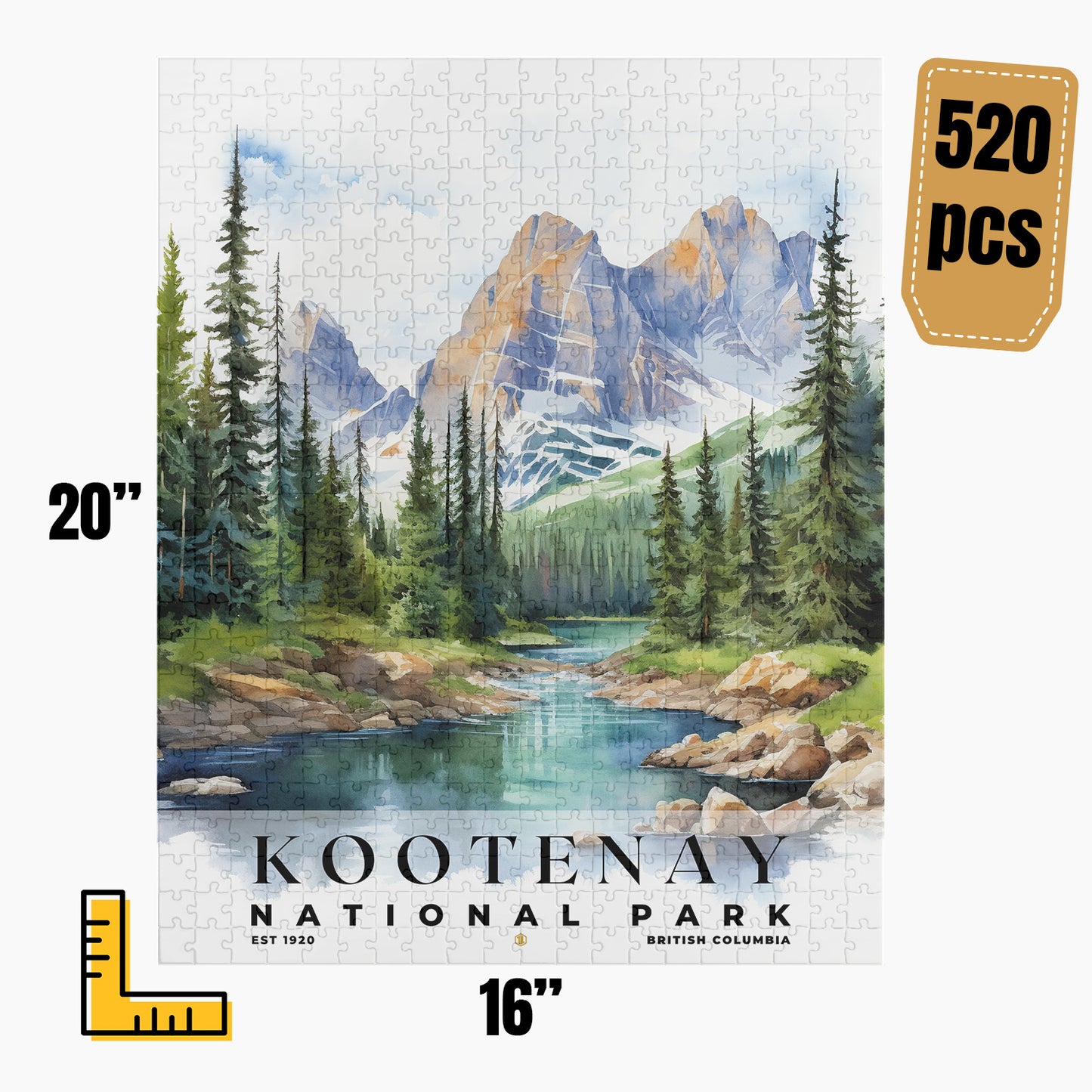 Kootenay National Park Puzzle | S04